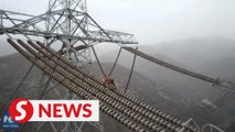 The workforce powering China's electricity network