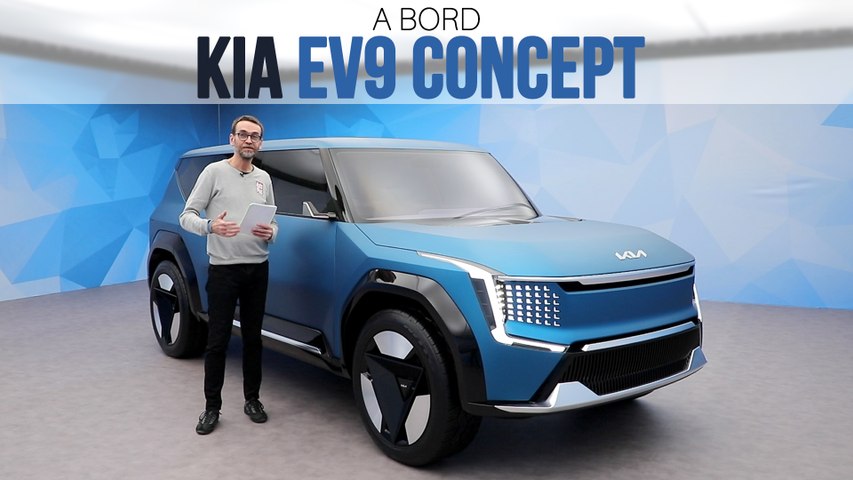 A bord du Concept Kia EV9