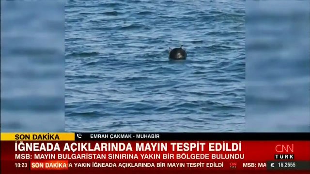 SON DAKİKA: İğneada açıklarında mayın! SAS Timleri etkisiz hale getirdi