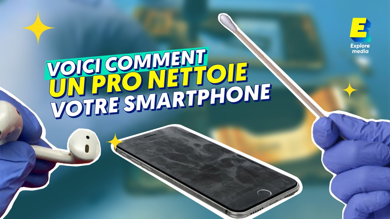 Voici comment un pro nettoie votre smartphone