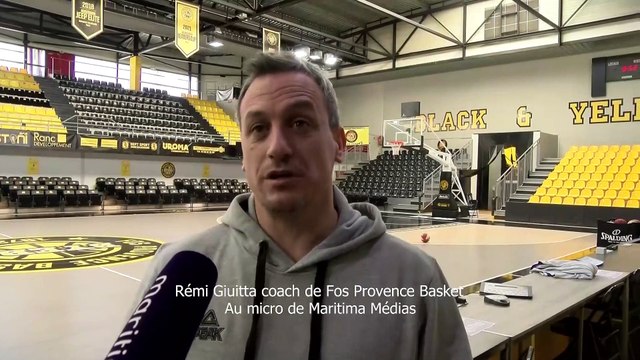 Interview maritima: Rémi Giuitta avant Fos Provence Basket Dijon à Marseille