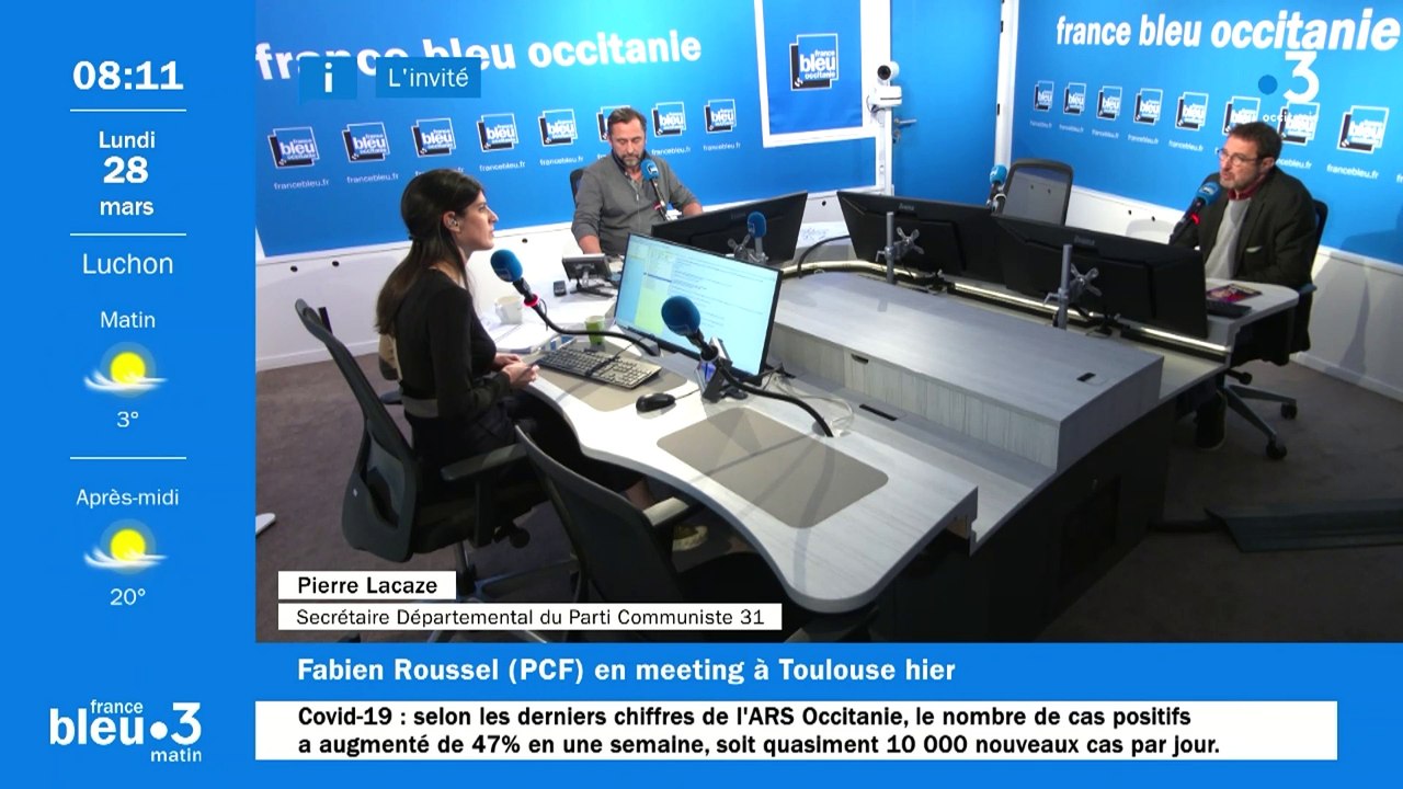 Pierre Lacaze, porte-parole de Fabien Roussel