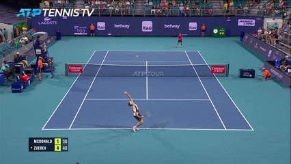 Miami - Zverev sans forcer en quarts