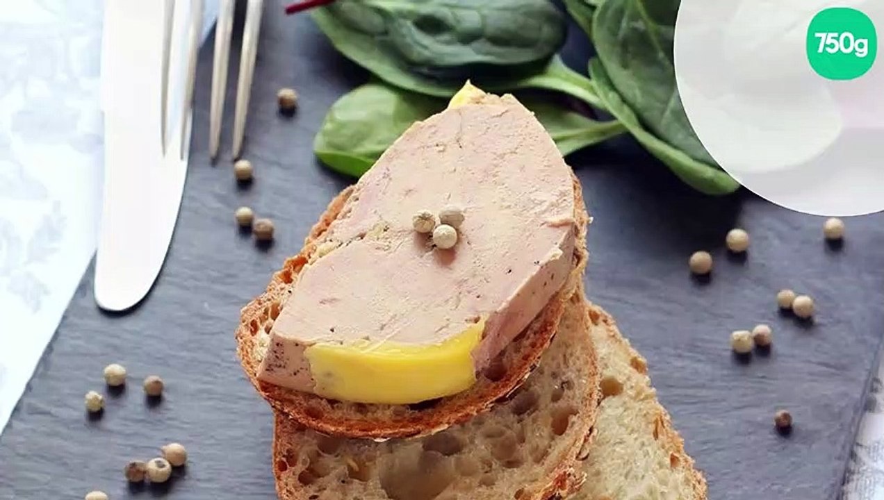 Foie gras mi-cuit au four combiné vapeur
