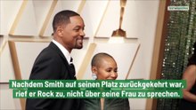 Will Smith  ohrfeigt Chris Rock nach "Scherz" auf der Bühne