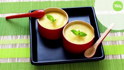 Mousse à la mangue et au gingembre
