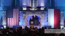 Joe Biden is criticised for inciting Russian regime change at speech in Poland