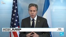 Blinken says US, Israel 'committed' to preventing Iran getting nuclear bomb