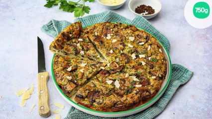 Frittata aux champignons