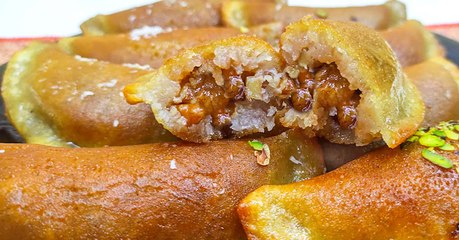 طريقة عمل القطايف بحشوة الجوز