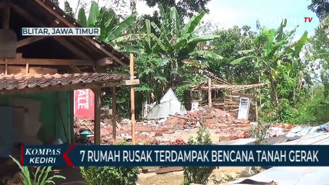 7 Rumah Warga Rusak Terdampak Bencana Tanah Bergerak
