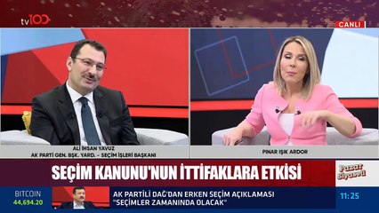 AK Partili isim son oy oranını açıkladı