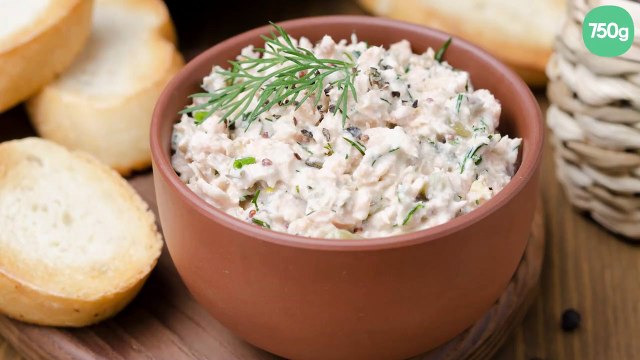 Rillettes de saumon fumé faciles