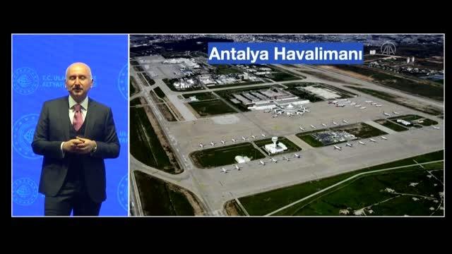 Son dakika haberleri | Bakan Karaismailoğlu: (Antalya Havalimanı Projesi) 2,138 milyar avroluk kira peşinatını bugün alıyoruz