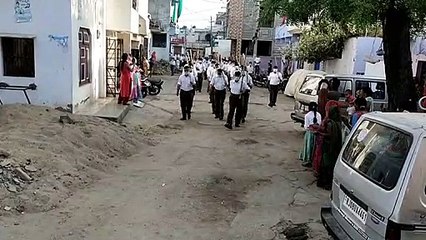 Video : पथ संचलन में दिखा एकता व अखण्डता का स्वरूप
