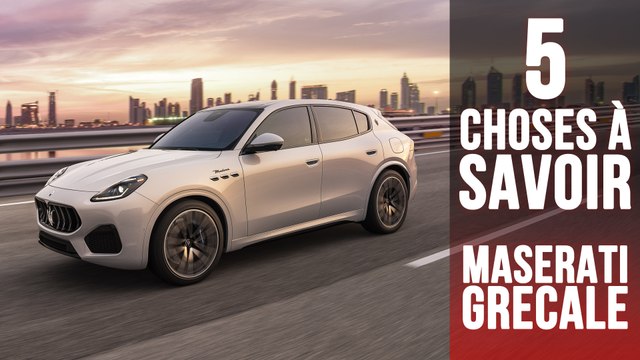 Maserati Grecale, 5 choses à savoir sur le SUV compact italien