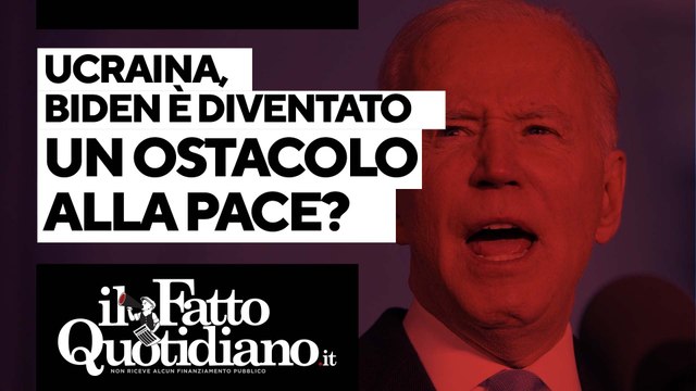 Guerra in Ucraina, Biden è diventato un ostacolo alla pace? Segui la diretta