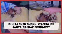 Dikira Susu Bubuk, Wanita Ini Santai Santap Pengawet Bareng Bakpia Kukus