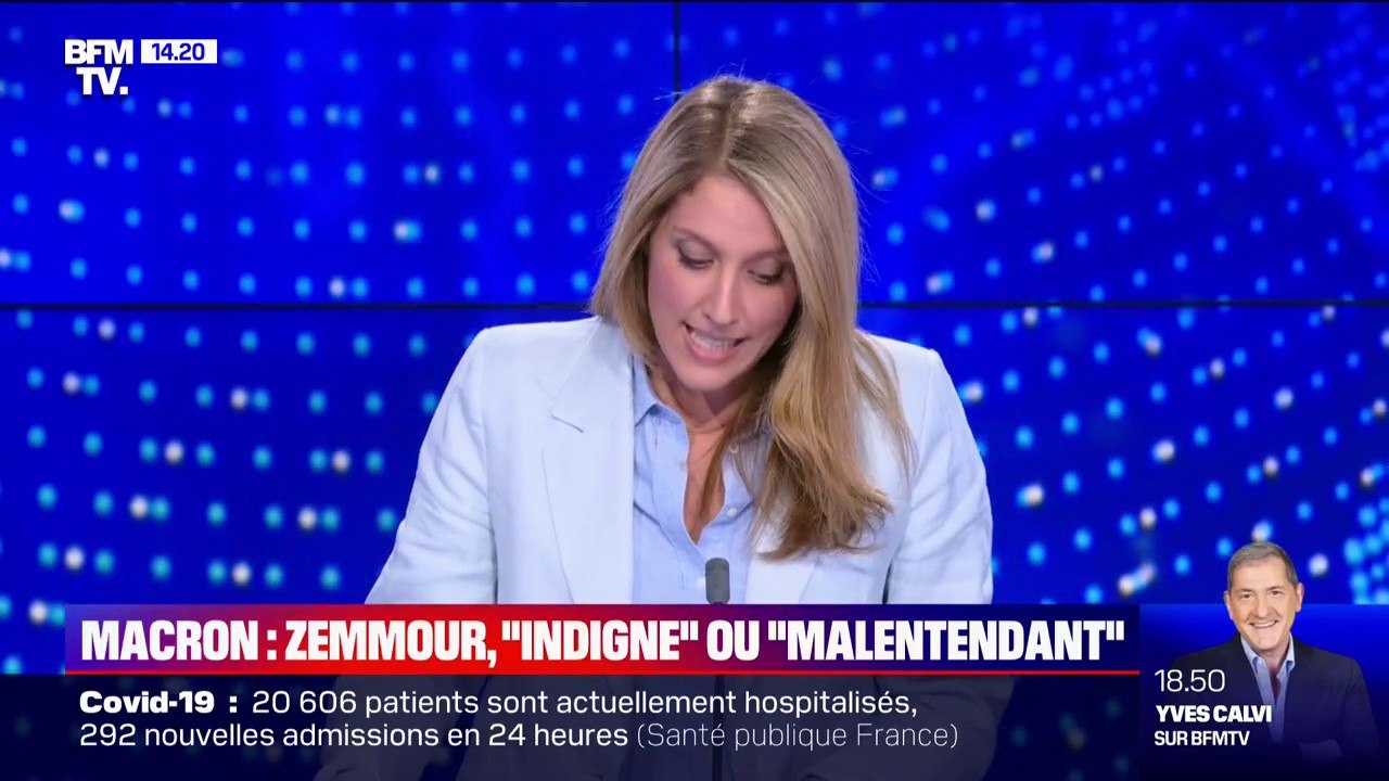 Zemmour "indigne" ou "malentendant" pour Emmanuel Macron: "Une plaisanterie de garçon de bain", répond le candidat de Reconquête