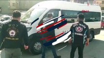 İstanbul Ataşehir'de akılalmaz olay: Tek kolu olmayan okul servisi sürücüsü denetime takıldı