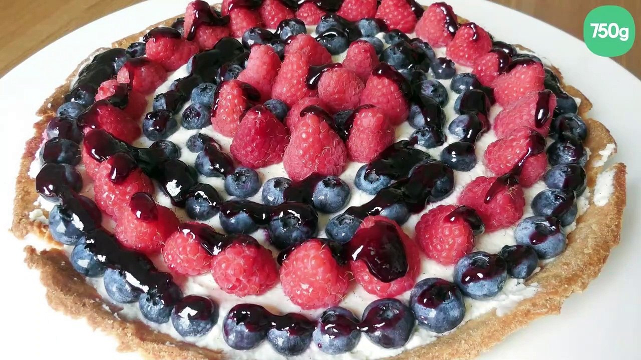 Tarte aux fruits rouges et mascarpone
