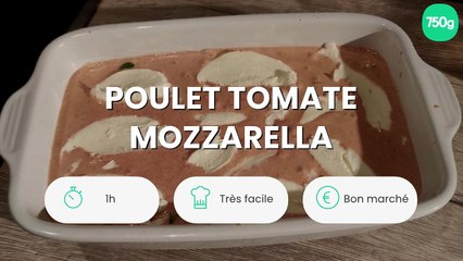 Poulet tomate mozzarella