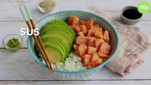 Sushi bowl saumon avocat