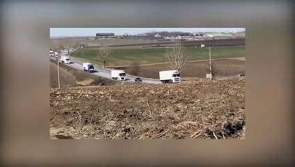 Edinburgh lorry driver in aid convoy to Ukraine