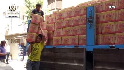 وزارة التموين: ضخ كميات كبيرة من السلع بمخازن الجملة لتوفير السلع للمواطنين خلال شهر رمضان