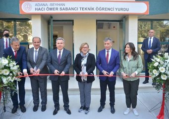 GÜLER SABANCI, ADANA'DA YENİLENEN YURDUN AÇILIŞINI YAPTI