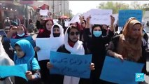 Afghanistan : des femmes veulent manifester si les écoles pour filles ne rouvrent pas