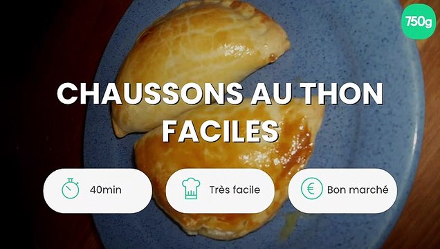 Chaussons au thon faciles