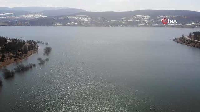 Bolu'da içme suyu barajı yüzde yüz doldu