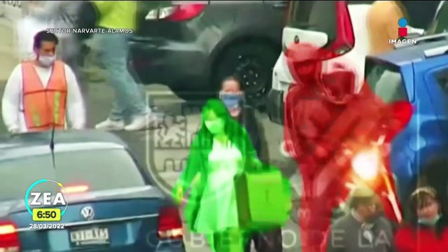 Así cayó una pareja de ladrones en calles de la alcaldía Benito Juárez