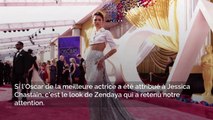 Oscars 2022 : Zendaya sublime avec un make-up et une tenue assortis