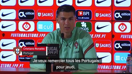 Portugal - L'appel de Cristiano Ronaldo aux supporters