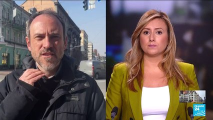 Guerre en Ukraine : 'Les autorités ukrainiennes ne croient pas aux retraits des troupes russes'