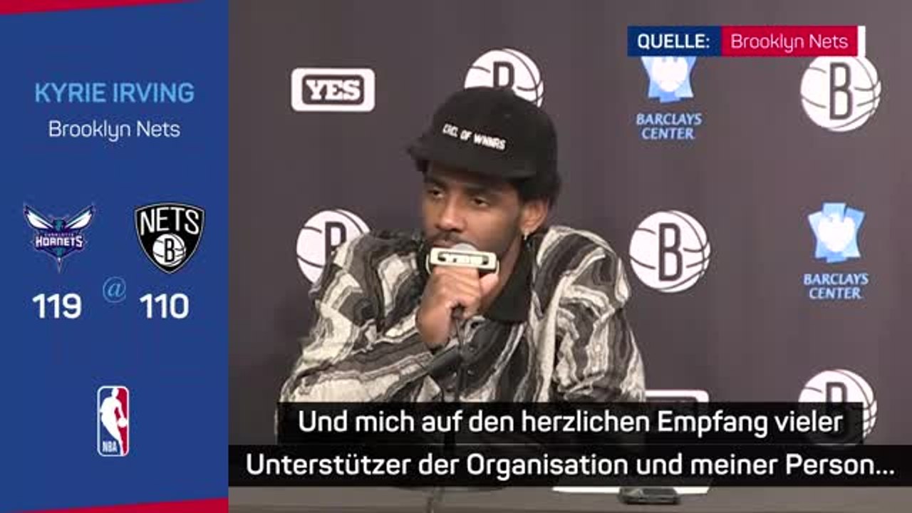 Irving nach Heimkehr: 'Ich stehe für Freiheit'