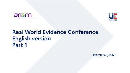 Real World Evidence Conference #Part1 - English version