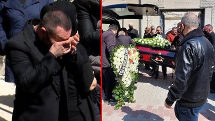 Rober Hatemo'nun babası son yolculuğuna uğurlandı