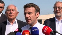 Présidentielle: Macron déplore la « violence » chez certains dirigeants politiques