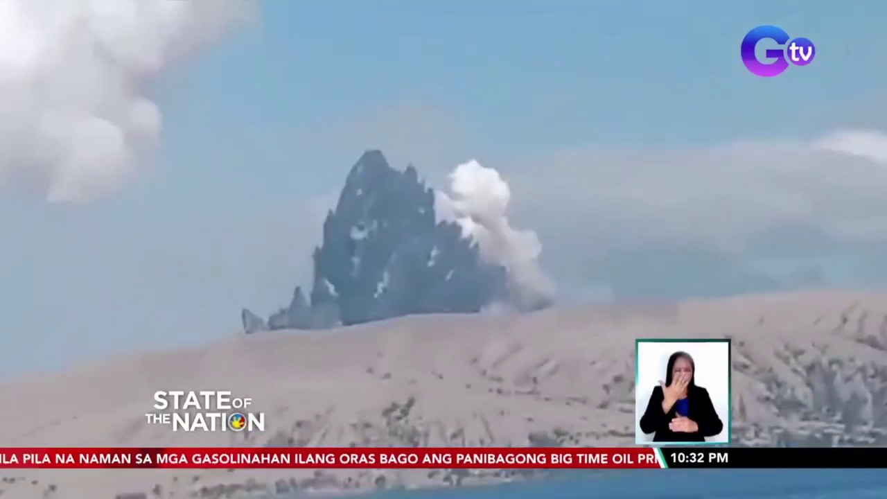 Bulkang Taal, patuloy ang aktibidad kasunod ng malakas na phreatomagmatic eruption nitong Sabado | SONA