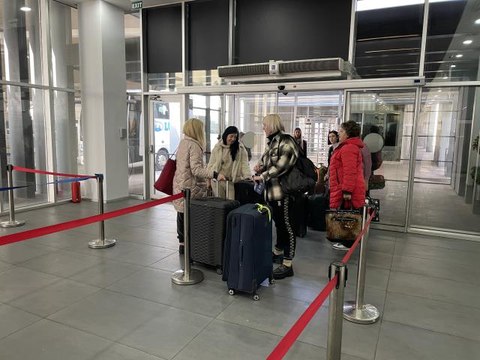 Son dakika haber | Ukrayna'dan ayrılan savaş mağdurlarının Türkiye'ye gelişleri sürüyor