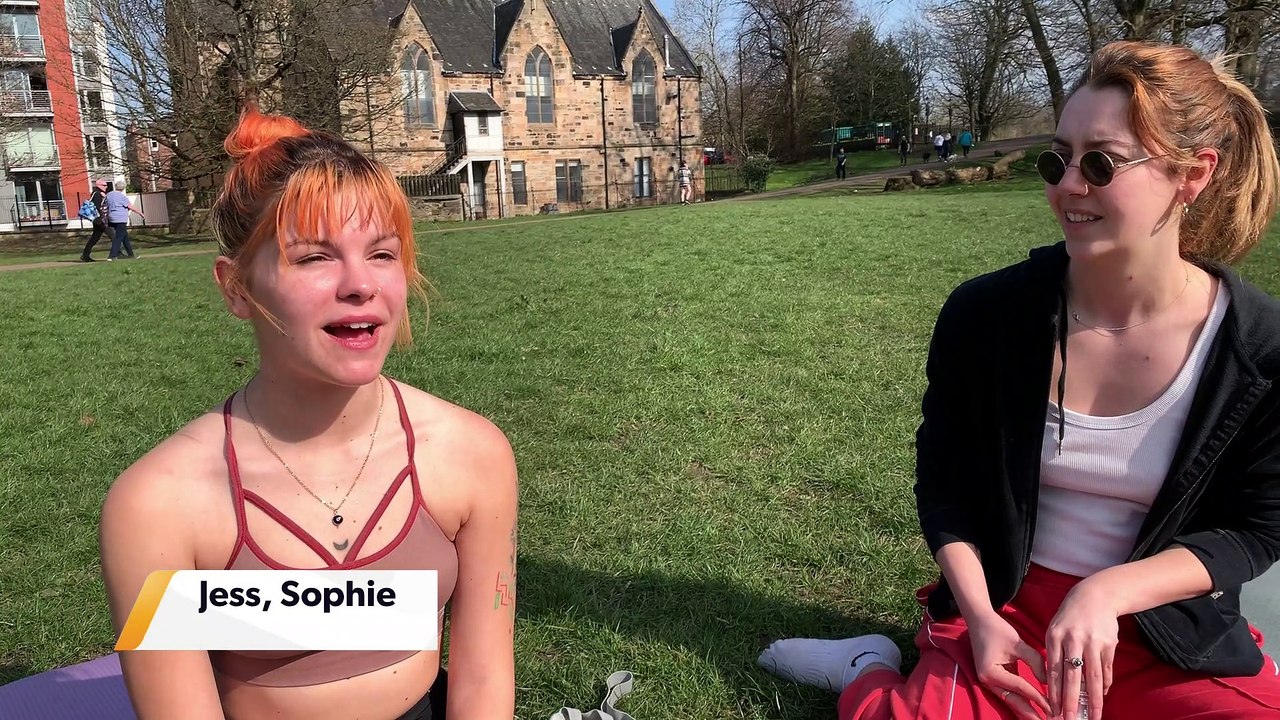 Glaswegians discuss their plans for Easter