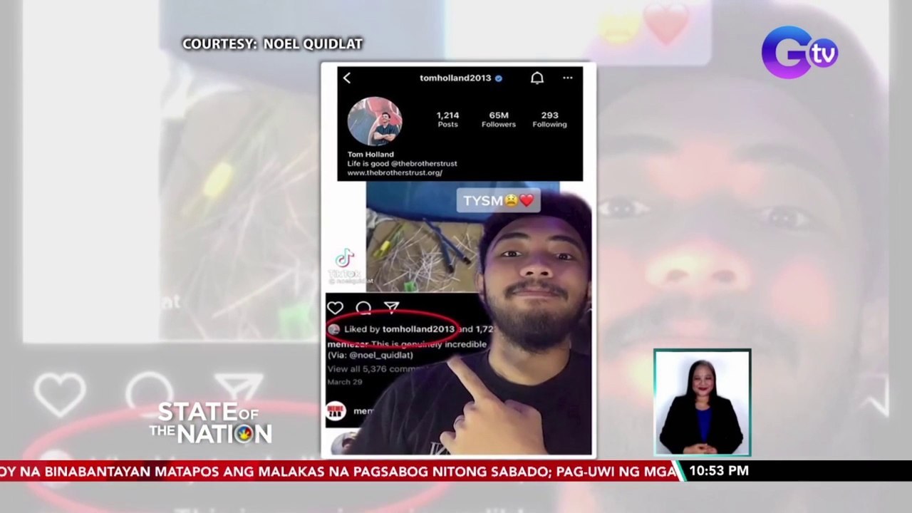 Portrait na gawa sa thumbprint, pinusuan ng netizens at ng isang Hollywood Actor | SONA