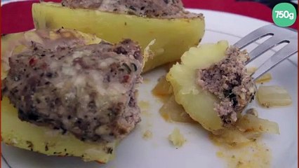 Pommes de terre  farcies