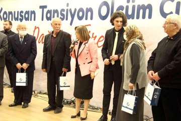 Gaziantep'te yaşlılara konuşan tansiyon aleti