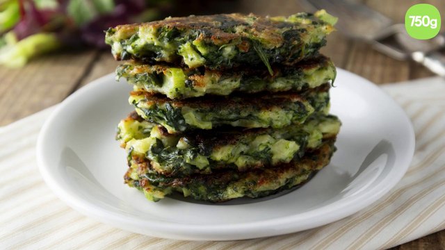 Galettes de quinoa, épinard et brocolis