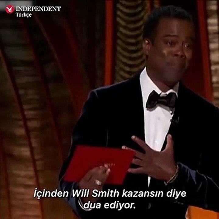 Watch the uncensored moment Will Smith smacks Chris Rock on stage at the Oscars, drops F-bomb