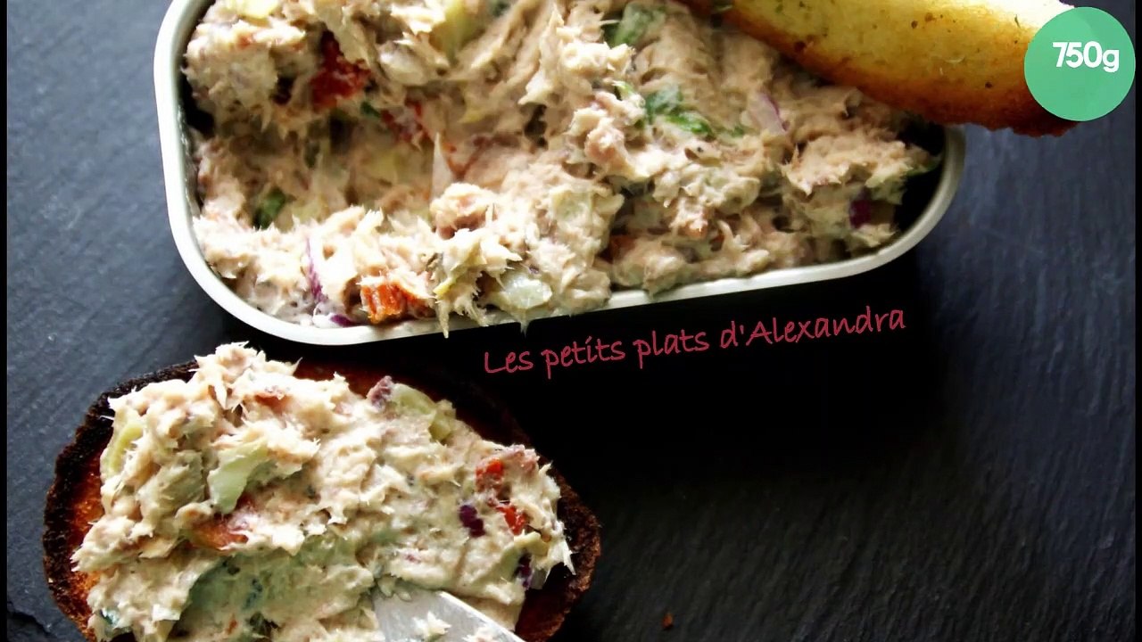 Rillettes de sardines à l'Italienne